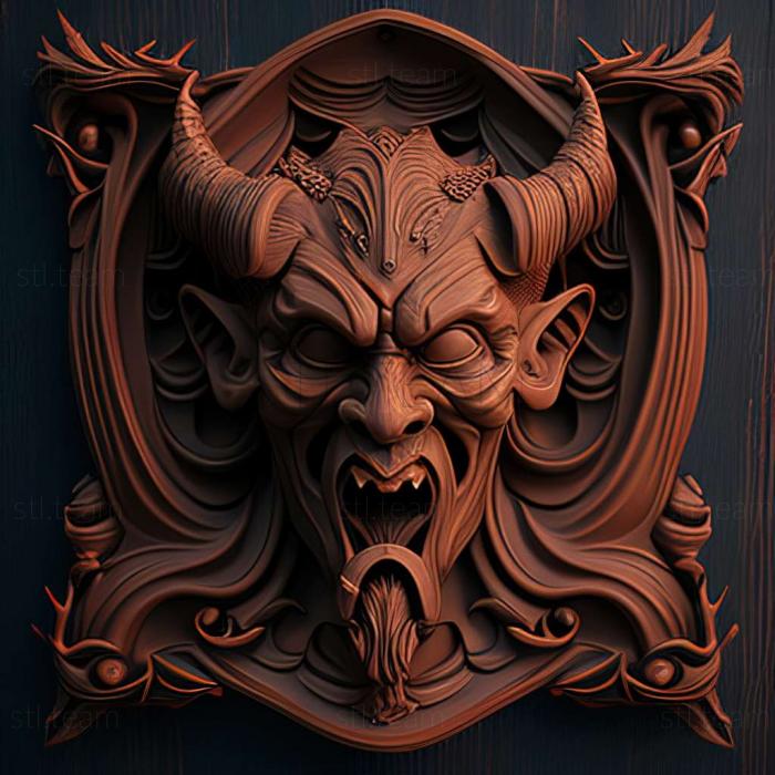 3D model Devil Inside game (STL)